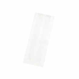 Sac à pain kraft blanc 14 + 4 x 35 cm (spécial sandwich) - par 1000