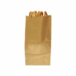 Sac papier kraft brun pour regroupement de pains 40 x 19 x 80 cm - par 100