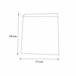 Sachet kraft ouvert 2 côtés feel green 17 x 18 cm - par 500