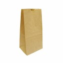 Sac papier kraft brun fond SOS 20 + 16 x 40 cm - par 500
