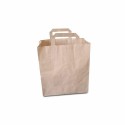 Sac kraft brun à poignées plates 45 x 17 x 47 cm - par 150