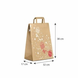 Sac cabas poignées plates kraft brun recyclé "Tootsy" 32 x 17 x 38 cm - par 250