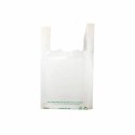 Sac bretelles plastique BD 50 microns blanc 18 x 5 + 5 x 35 cm - par 1500