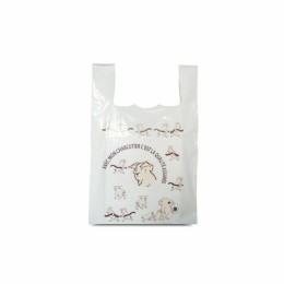 Sac bretelles plastique BD 50 microns "Cochon humoristique" 30 x 7 + 7 x 50 cm - par 500