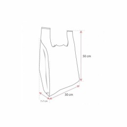 Sac bretelles plastique BD 50 microns "Cochon humoristique" 30 x 7 + 7 x 50 cm - par 500