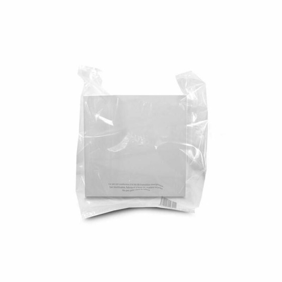 Sachet plastique à soufflets transparent 12 microns