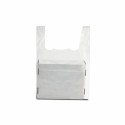 Sac bretelles plastique BD 50 microns transparent 26 x 6 + 6 x 45 cm - par 500