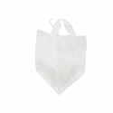 Sac cabas traiteur plastique avec renfort de fond 22 x 21 x 28 cm - par 25