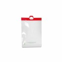 Sac liassé plastique 50 microns transparent fixation 1 encoche 23 x 31 cm - par 200