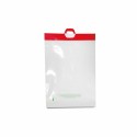 Sac liassé plastique 50 microns transparent fixation 1 encoche 35 x 50 cm - par 200