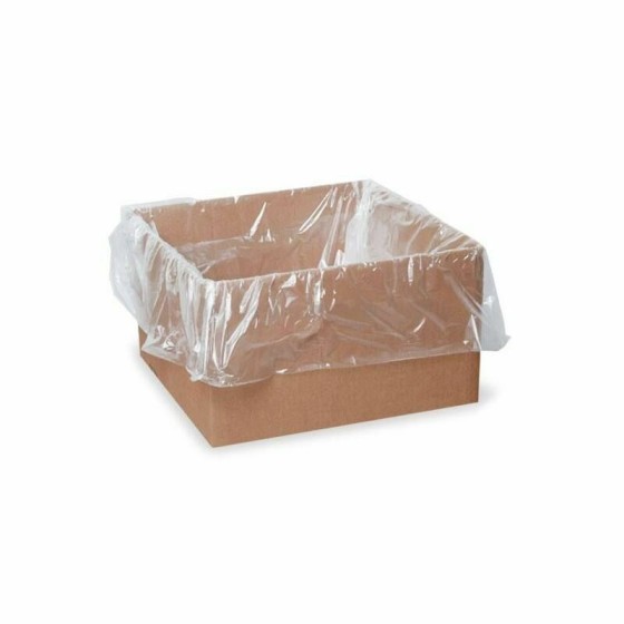 Sac fond de caisse alimentaire PEHD bleu 12µ - 600x400x650mm (x800)