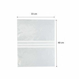 Sachet plastique fermeture adhésive 33 x 40 cm - par 500