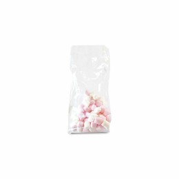 Sac plastique transparent 8 + 2 + 2 x 17 cm - par 500