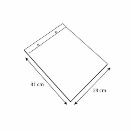 Sac liasse biosourcé 23 x 31 cm transparent - par 4000