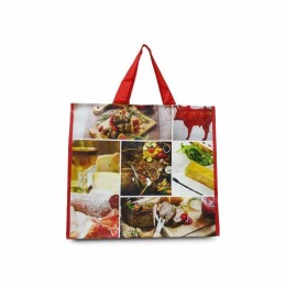 Sac réutilisable polypropylène 40 x 20 x 35 cm décor METIERS DE BOUCHE  - par 25