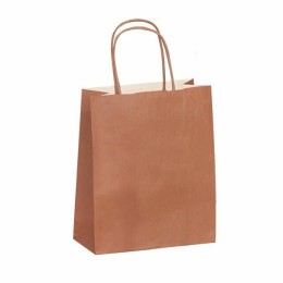 Sac cabas terra à poignées torsadées 23 x 12 x 30 cm - par 50