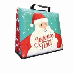 Sac réutilisable PP 44 x 20 x 40 cm décor "Joyeux Noël - HOHO" - par 125