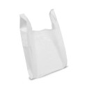 Sac bretelles BD 50 microns blanc 30 x 7 x 54 cm - par 500