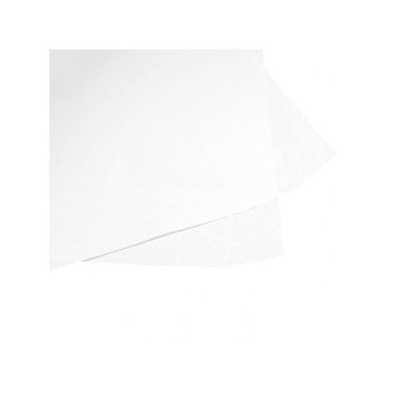 Papier paraffiné pure pâte 1 face blanc 50 g/m² 25 x 35 cm - par 10 kg