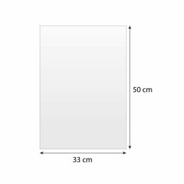 Papier paraffiné végétal Végélux 1 face blanc 55 g/m² 33 x 50 cm - par 10 kg