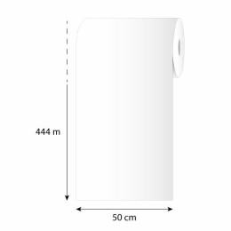Papier kraft blanc 45 g/m² en bobine de 50 cm - par 10 kg