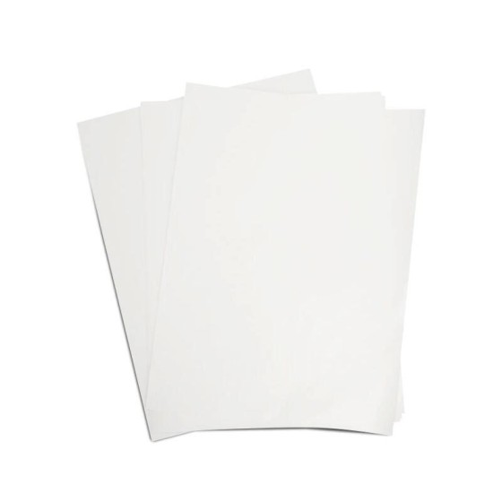 Papier toplex blanc 60 g/m² en feuilles de 25 x 35 cm - par 10 kg