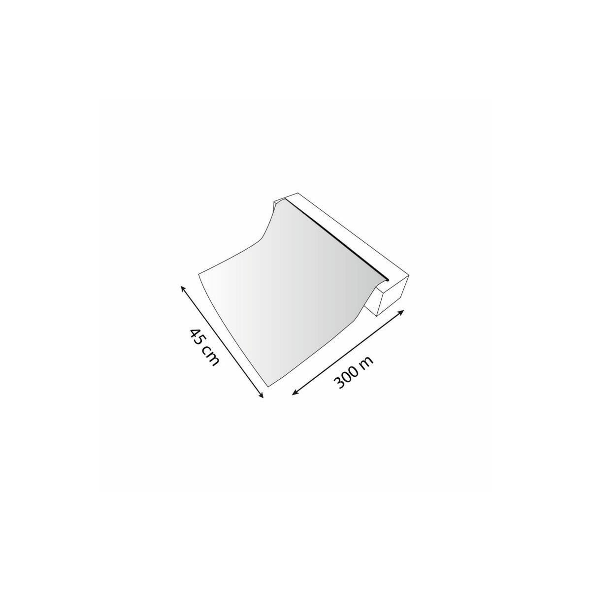 Rouleau Film Étirable Alimentaire Professionnel 300m X 45cm - Lot De 4 Rouleaux