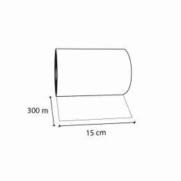Film de scellage 40 microns polypropylène pelable et anti-buée 15 cm x 300 m - l'unité