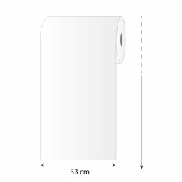 Papier ingraissable 50 g/m² en bobine de 33 cm - par 10 kg