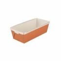 Moule de cuisson rectangulaire carton "Optima" 20 x 8,2 x 7 cm - par 40