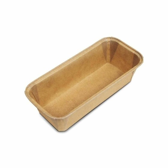 Lot De 25 Moules à Cake En Papier Jetables - Format Panettone (12.5x6.5x4.5 Cm), Parfait Pour Pâtisserie Maison