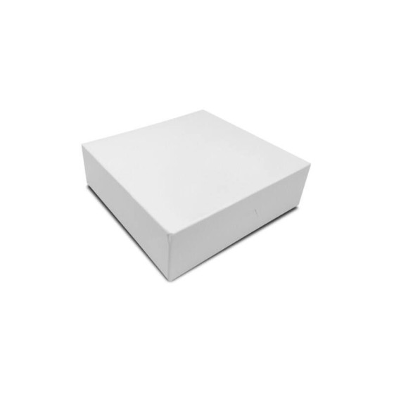 Boîte pâtissière blanche 16 x 16 x 5 cm - par 50