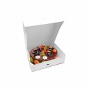 Boîte pâtissière carton blanche 18 x 18 x 5 cm - par 50