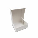Boîte pâtissière carton blanche 18 x 18 x 8 cm - par 50