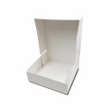 Boîte pâtissière carton blanche 22 x 22 x 8 cm - par 50