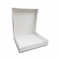 Boîte pâtissière carton blanche 29 x 29 x 5 cm - par 50