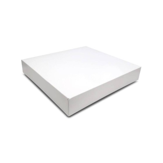 Boîte pâtissière blanche 29 x 29 x 5 cm - par 50