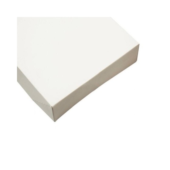 Boîte pâtissière traiteur blanche 60 x 40 x 6 cm - par 25
