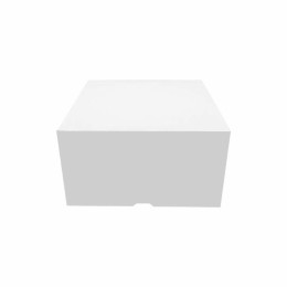 Boîte pâtissière blanche 18 x 18 x 10 cm - par 50