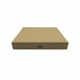 Boîte pâtissière kraft brun 32 x 32 x 5 cm - par 50