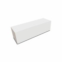 Boîte à bûche carton blanche 35 x 11 x 11 cm - par 25