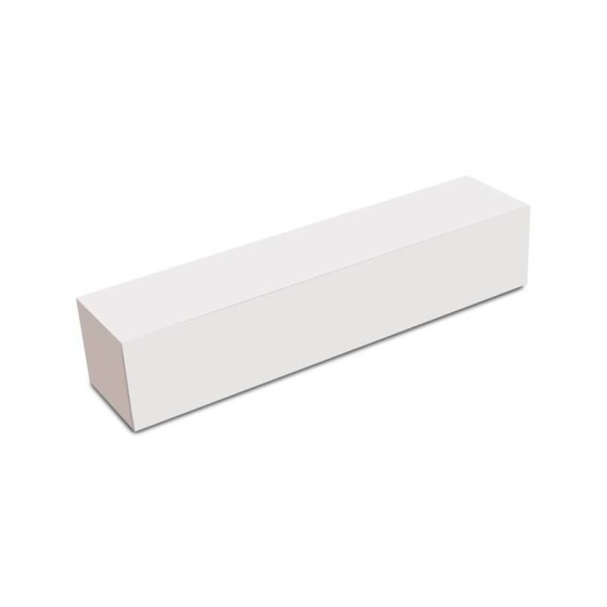 Boîte à buche blanche 50 x 11 x 11 cm - par 25