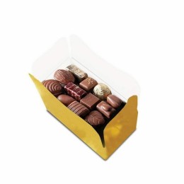 Ballotin carton or 125 ml monté - par 25