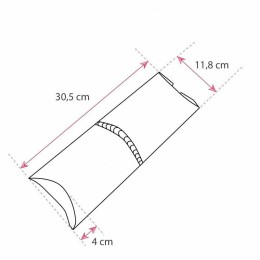Étui à wrap kraft brun 30,5 x 11,8 x 4 cm - par 500