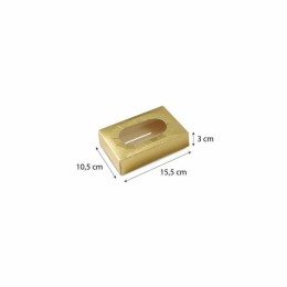Calage or pour boîte à poule de Pâques 15,5 x 10,5 x 3 cm - par 25