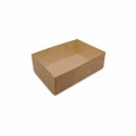 Caissette pâtissière kraft brun 20 x 13 x 5 cm - par 100