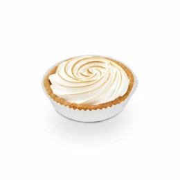 Caissette plissée ronde blanche 7 x 2 cm (n°1201F70) - par 1000