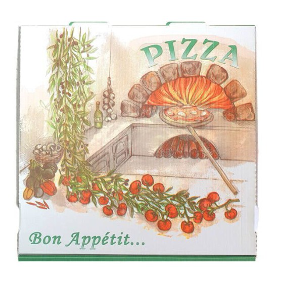 Boîte à pizza sans couvercle (FOND POUR PIZZA)