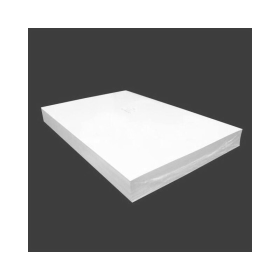 Plaque carton blanche pour traiteur format 59,2 x 39,5 cm - par 100