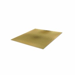 Carré carton or/noir 1100 g/m² 16 x 16 cm - par 50